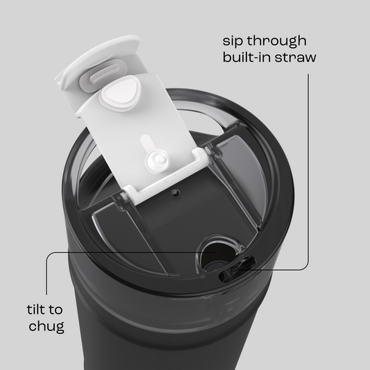 bubba 32 oz DualSip Insulated Stainless Steel Water Bottle - Office Siren - US 8560