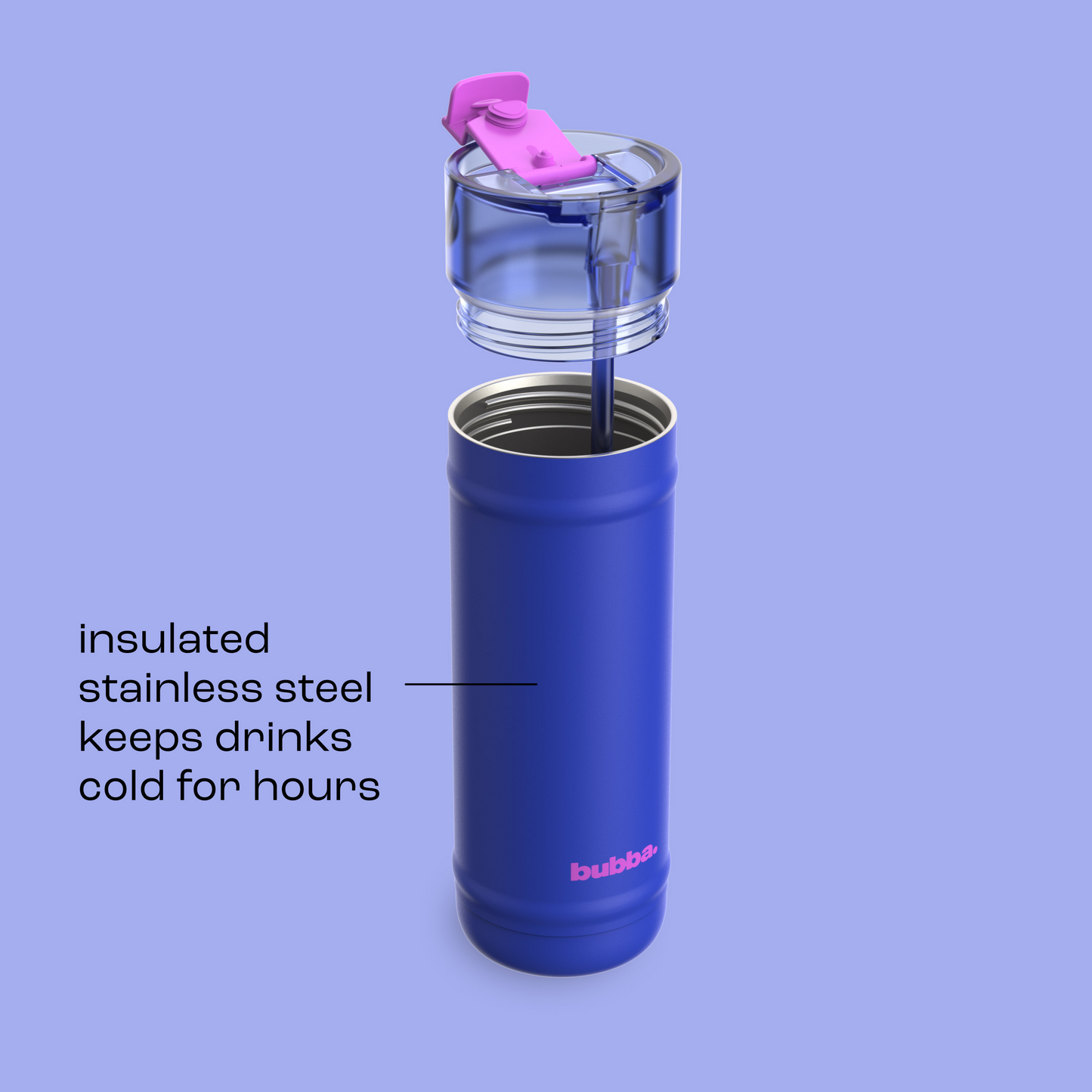 bubba 32 oz DualSip Insulated Stainless Steel Water Bottle - Ocean Energy - US 4113