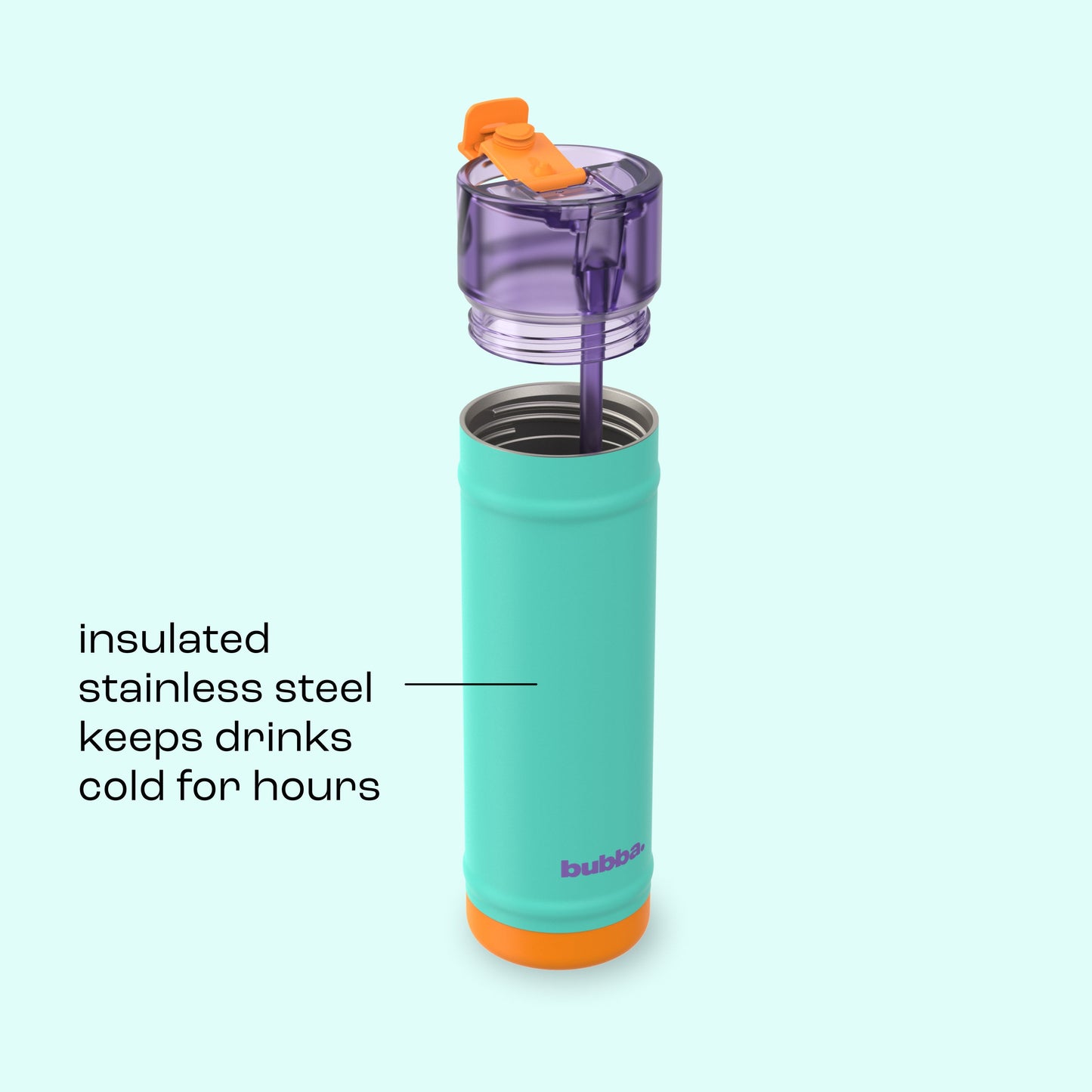 bubba 24 oz DualSip Insulated Stainless Steel Water Bottle -  Field Trip - US 9413