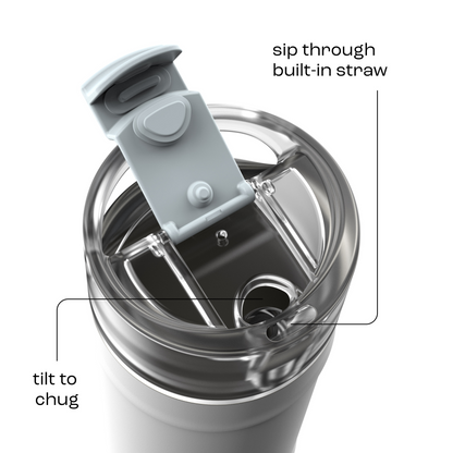 bubba 18 oz DualSip Insulated Stainless Steel Water Bottle - Fresh Kicks - US 2032
