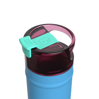 bubba 24 oz DualSip Insulated Stainless Steel Water Bottle - Blue Ribbon - US 8884