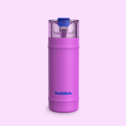 bubba 18 oz DualSip Insulated Stainless Steel Water Bottle - Mood Booster - US 9471