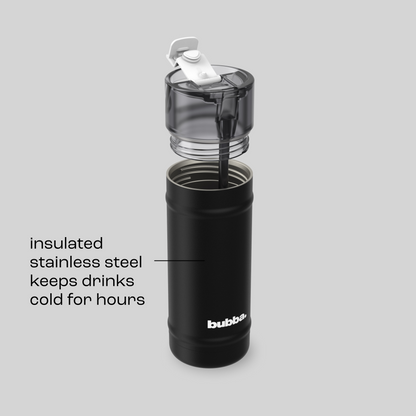 bubba 18 oz DualSip Insulated Stainless Steel Water Bottle -  Office Siren - US 1330
