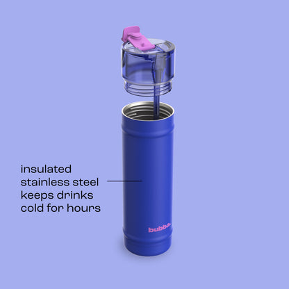 bubba 24 oz DualSip Insulated Stainless Steel Water Bottle - Ocean Energy - US 5832
