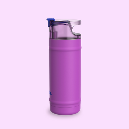 bubba 18 oz DualSip Insulated Stainless Steel Water Bottle - Mood Booster - US 9471