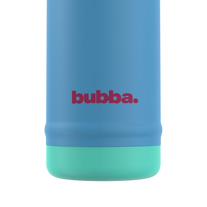 bubba 24 oz DualSip Insulated Stainless Steel Water Bottle - Blue Ribbon - US 8884