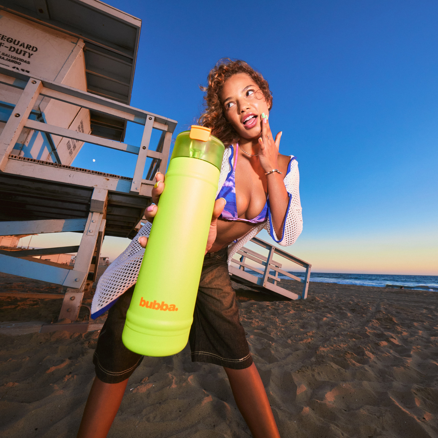 bubba 18 oz DualSip Insulated Stainless Steel Water Bottle - Mood Booster - US 9471