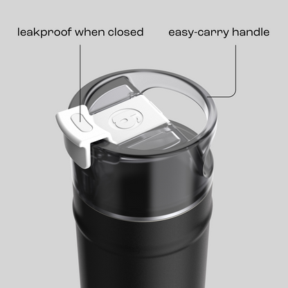 bubba 18 oz DualSip Insulated Stainless Steel Water Bottle -  Office Siren - US 1330