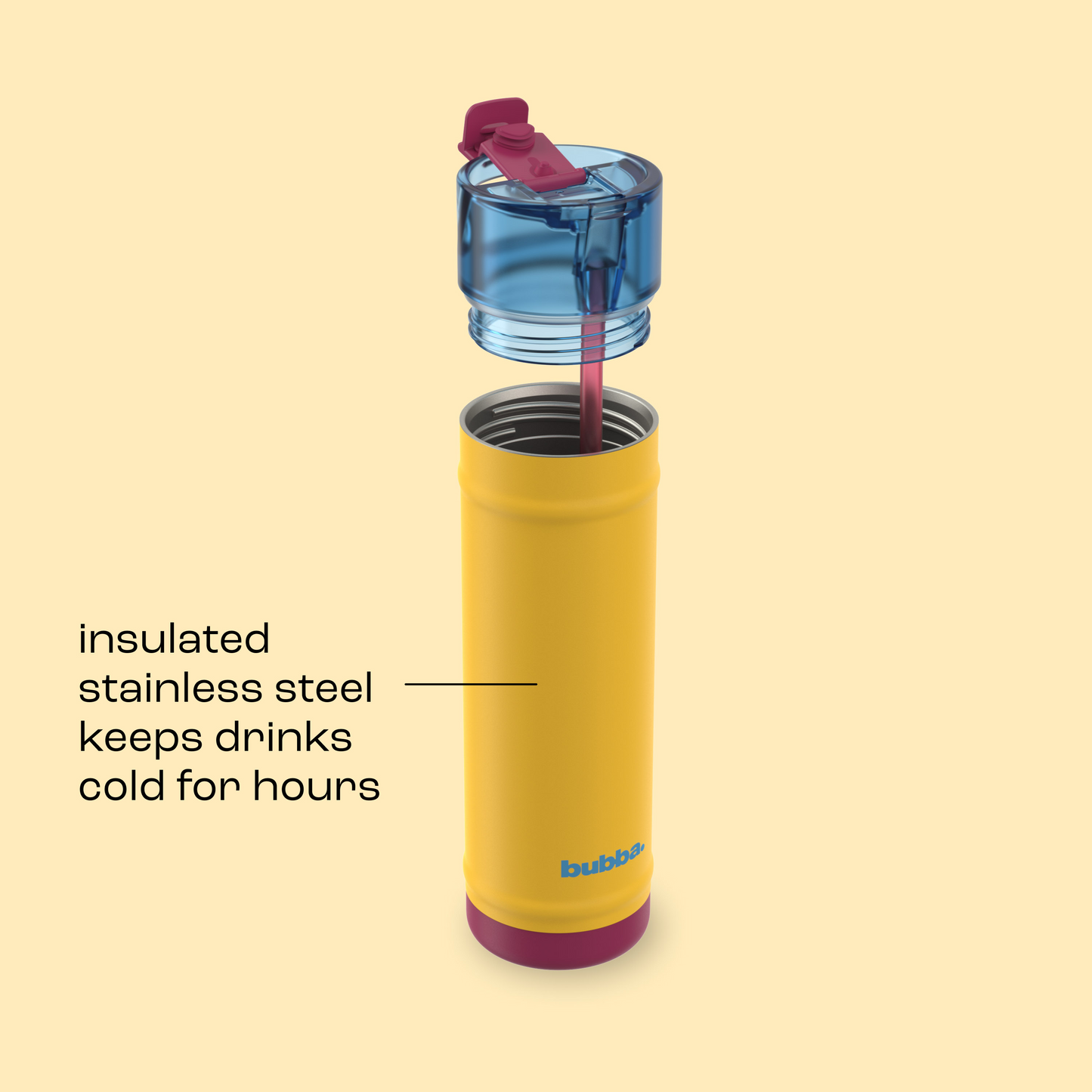 bubba 24 oz DualSip Insulated Stainless Steel Water Bottle - Spirit Week - US 2082