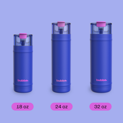 bubba 18 oz DualSip Insulated Stainless Steel Water Bottle - Ocean Energy - US 4622