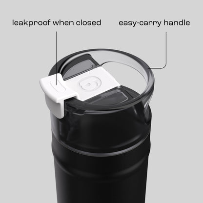 bubba 24 oz DualSip Insulated Stainless Steel Water Bottle - Office Siren - US 9742