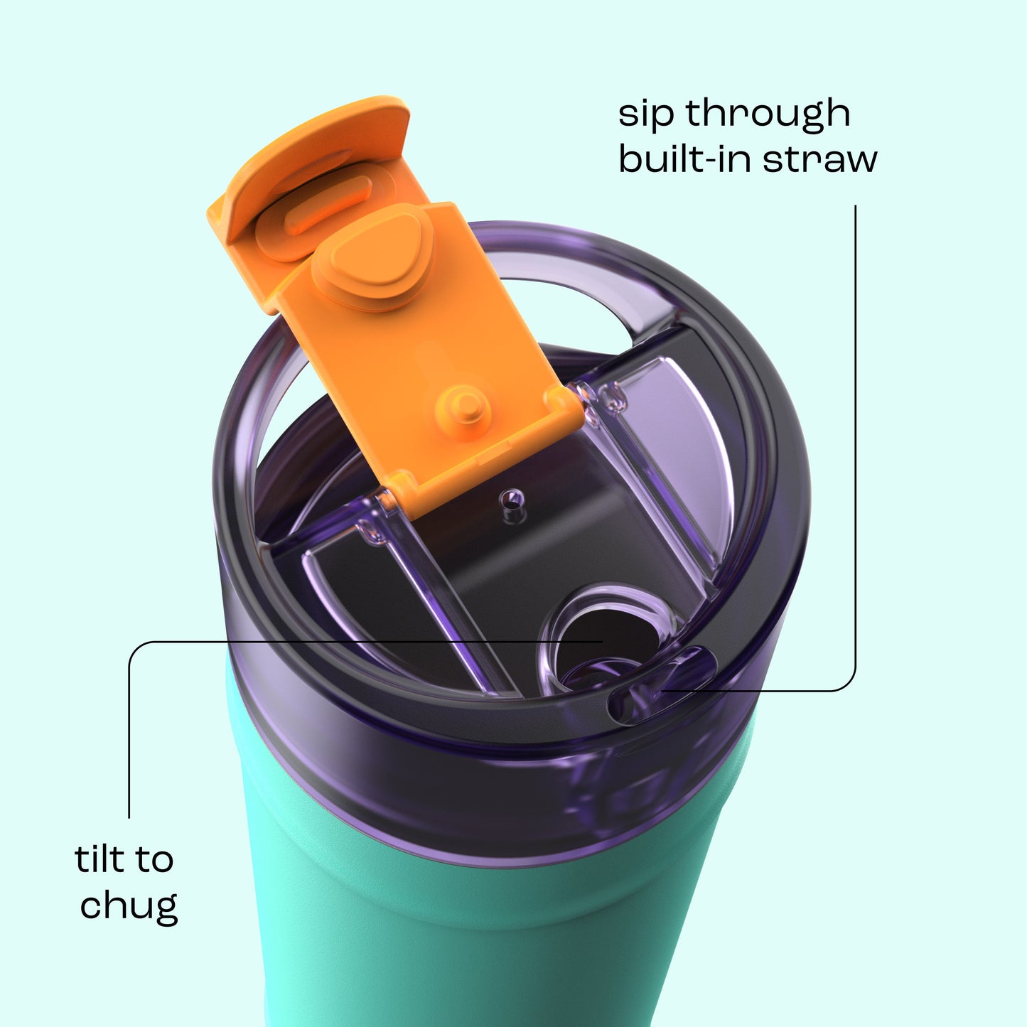 bubba 24 oz DualSip Insulated Stainless Steel Water Bottle -  Field Trip - US 9413