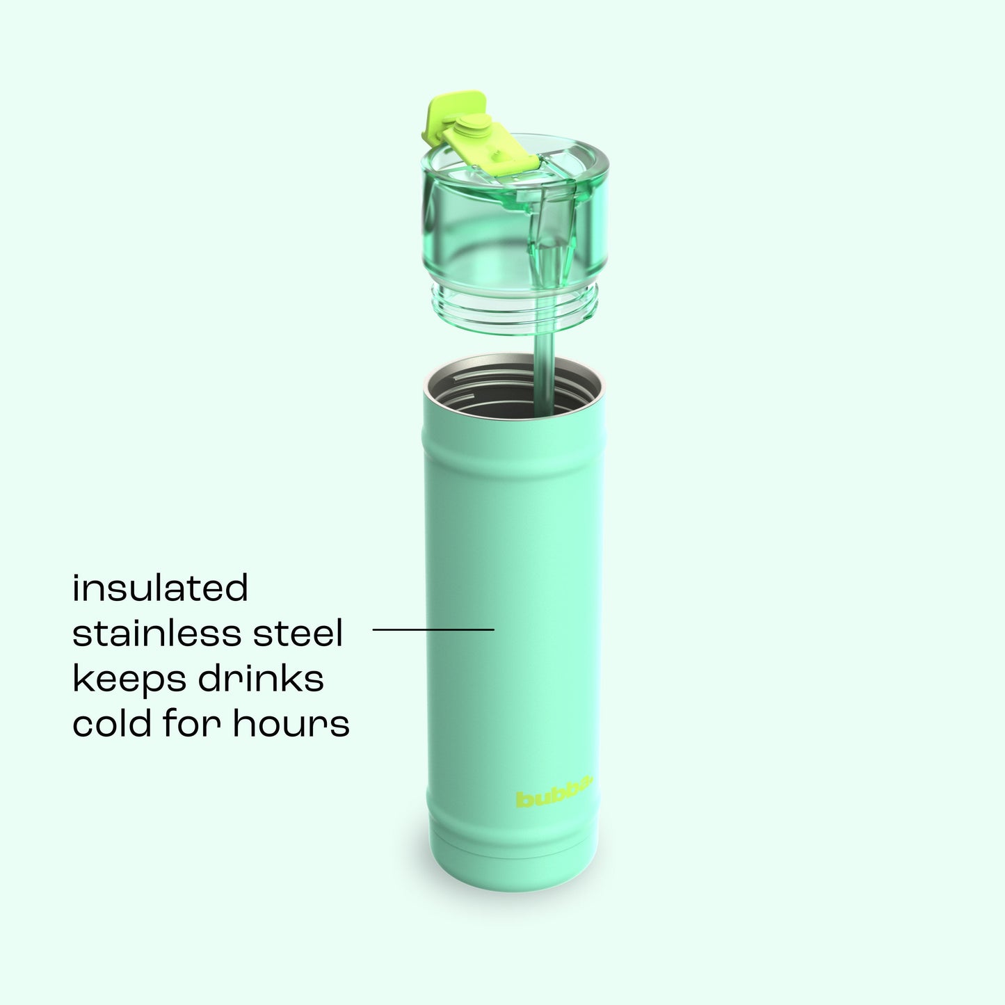 bubba 24 oz DualSip Insulated Stainless Steel Water Bottle - Tropical Eclipse - US 4119