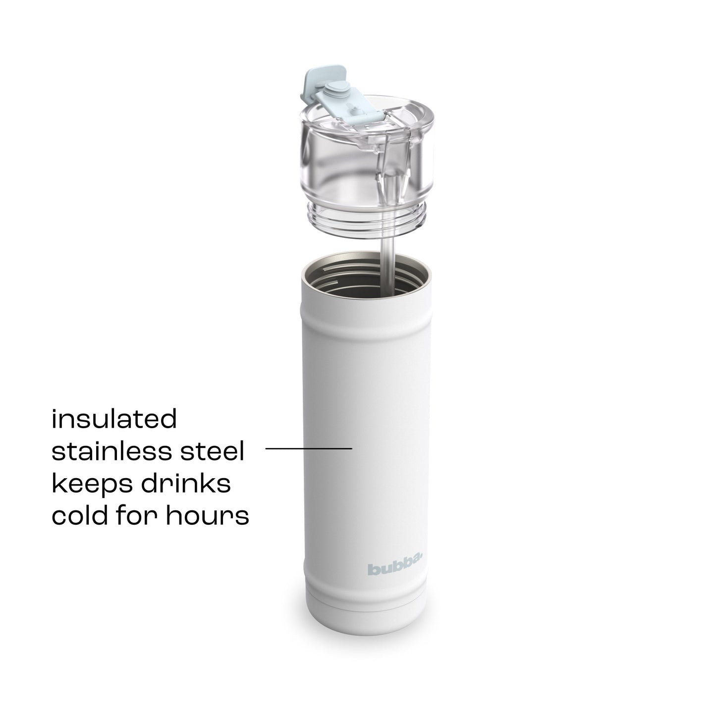bubba 24 oz DualSip Insulated Stainless Steel Water Bottle - Fresh Kicks - US 8276